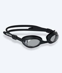 Watery nearsighted swimming goggles with prescription for adults - (-1.5) – (-8.0) - Matira - Black