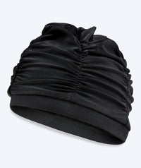 Watery swimming cap with drapes - Maxwell - Black