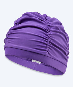 Watery swimming cap with drapes - Maxwell - Purple