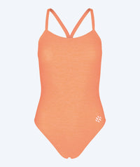 Watery swimsuit for women - Melange Freestyler - Orange