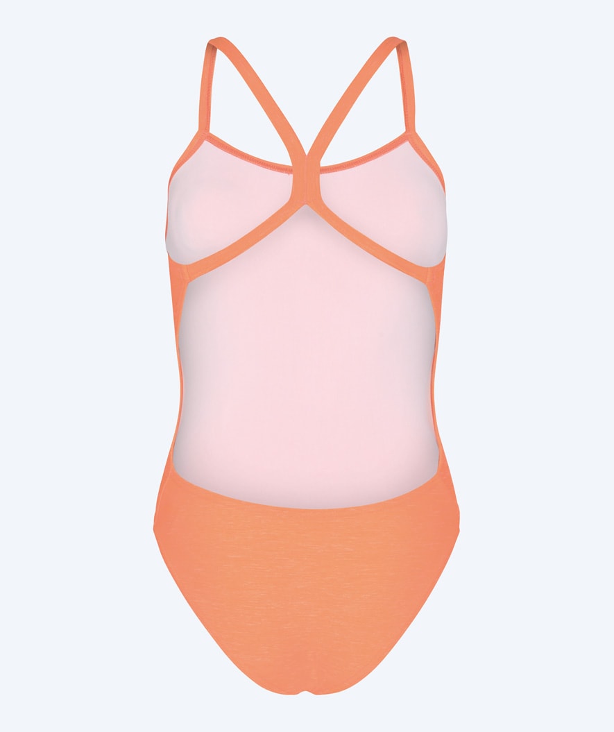 Watery swimsuit for women - Melange Freestyler - Orange