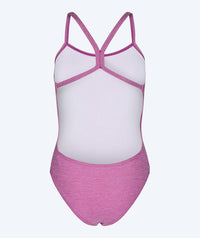 Watery swimsuit for women - Melange Freestyler - Ruby Red