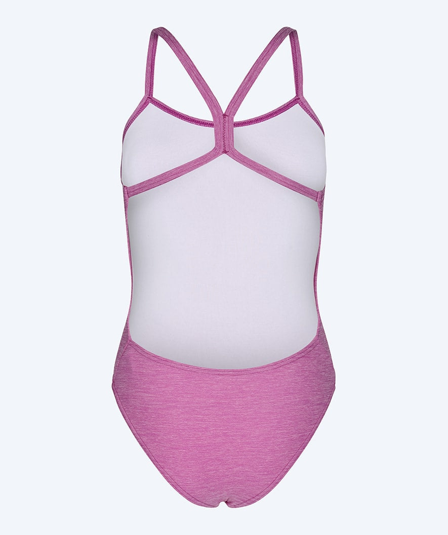 Watery swimsuit for women - Melange Freestyler - Ruby Red