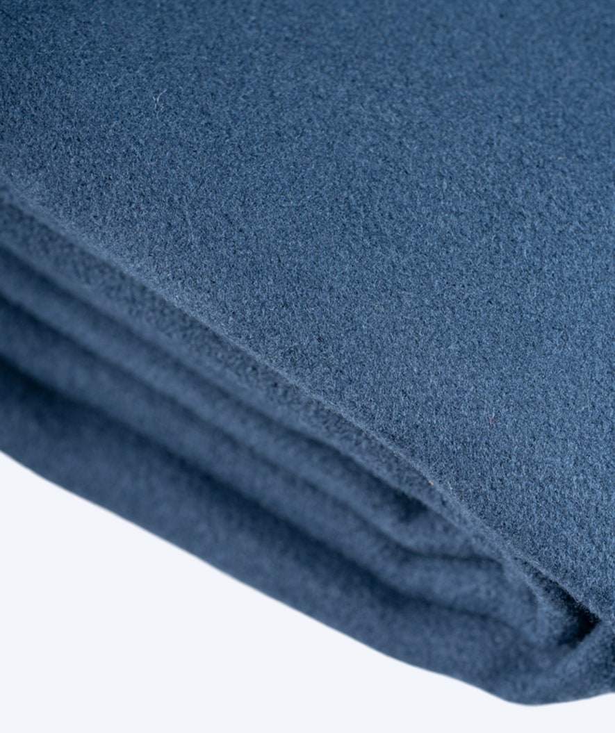 Watery bathing poncho for adults - Microfiber - Dark blue
