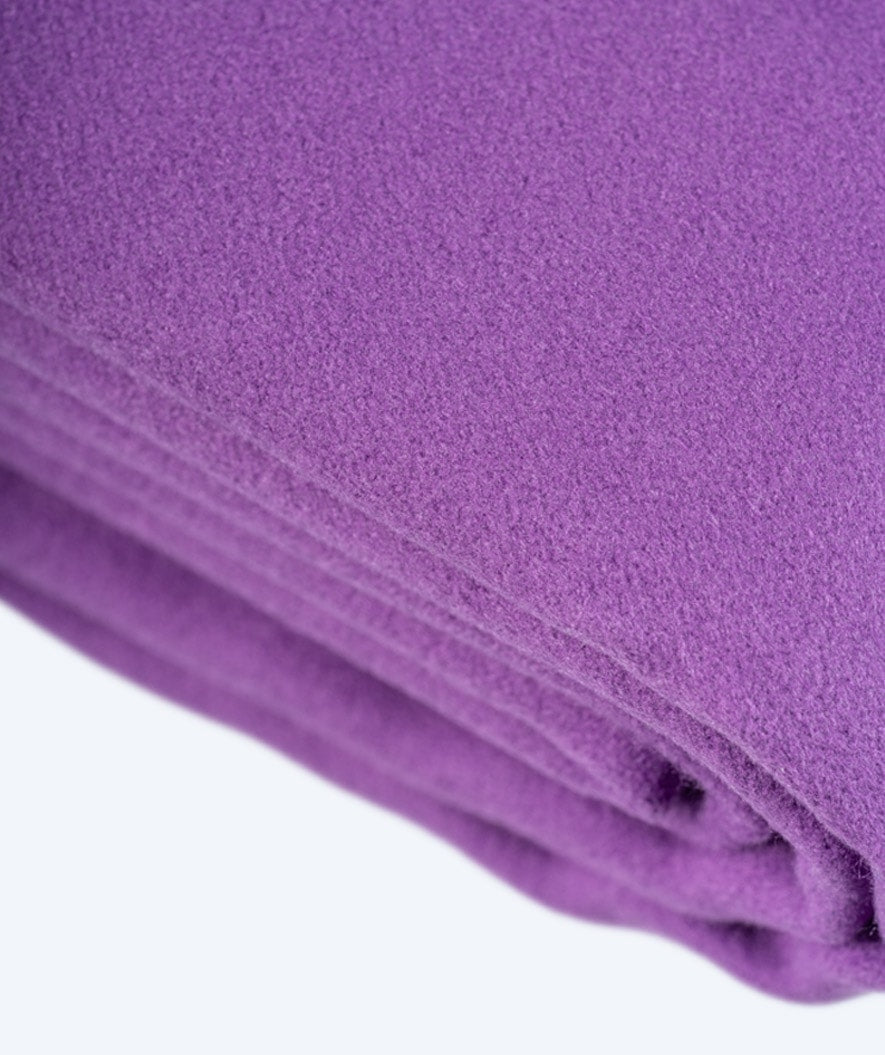 Watery bathing poncho for adults - Microfiber - Purple