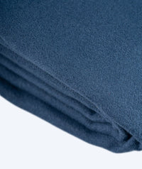 Watery bathing poncho for junior (6-15) - Microfiber - Dark blue