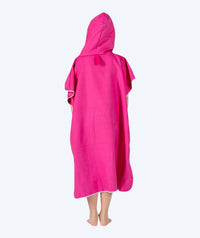 Watery bathing poncho for junior (6-15) - Microfiber - Pink