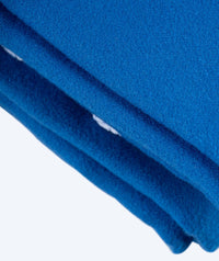 Watery bathing poncho for junior (6-15) - Microfiber - Royal Blue