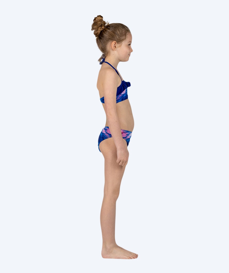 Watery mermaid bikini top for girls - Milky Way