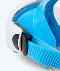 Watery diving mask for junior (8-15) - Misu - Blue/white