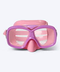 Watery diving mask for junior (8-15) - Misu - Light pink/purple