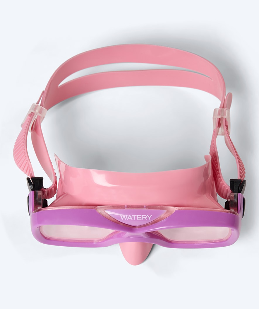 Watery diving mask for junior (8-15) - Misu - Light pink/purple