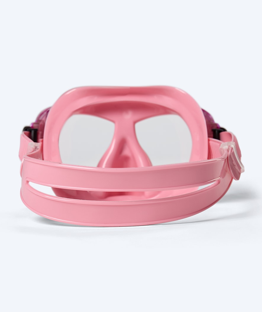 Watery Combo snorkel set for junior (8-15) - Misu - Pink/Purple