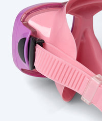 Watery Combo snorkel set for junior (8-15) - Misu - Pink/Purple