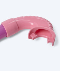 Watery Combo snorkel set for junior (8-15) - Misu - Pink/Purple