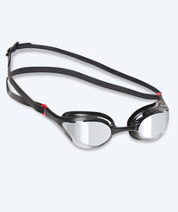 Watery Elite swimming goggles - Murphy Mirror - Black/silver