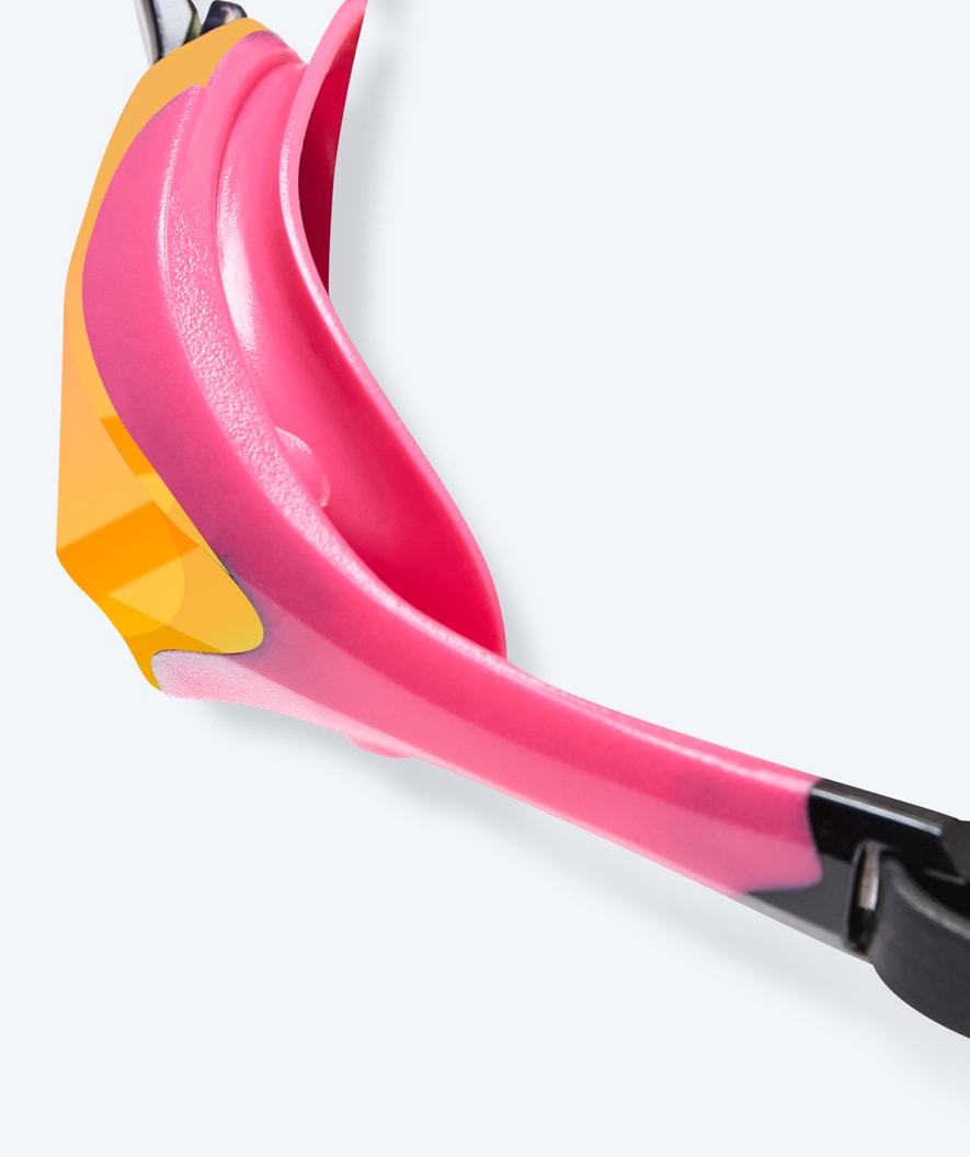 Watery Elite swim goggles - Murphy Mirror - Pink/gold