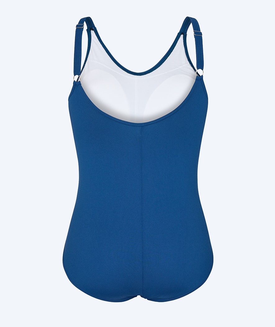 Watery padded swimsuit for women - Mystique Stripes - Dark Blue