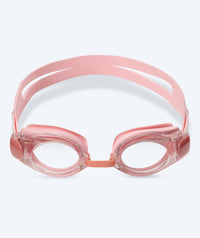 Watery nearsighted swimming goggles with prescription for adults - (-2.0) – (-5.0) - Naida - Pink