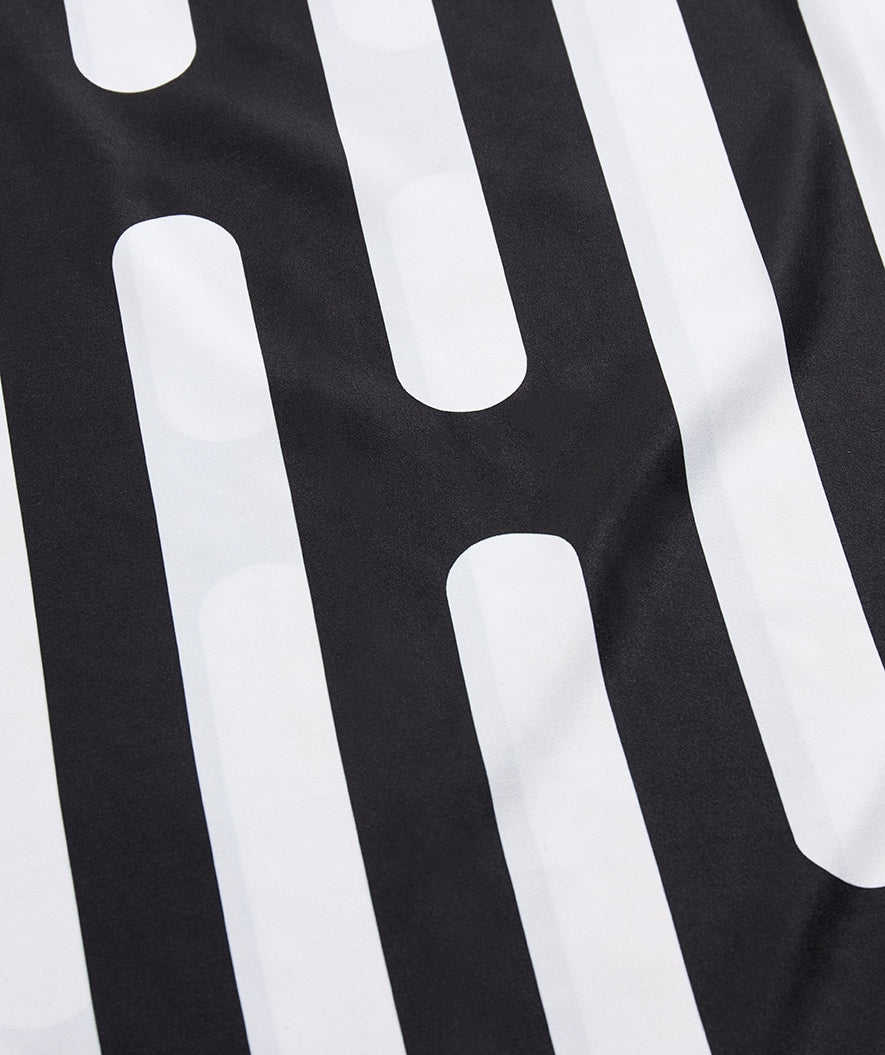 Watery microfiber towel - Eco Nebraska - Black