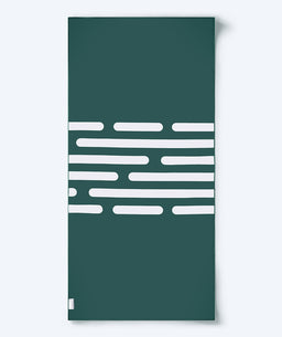 Watery microfiber towel (160 x 80 cm) - Eco Nebraska - Dust Green