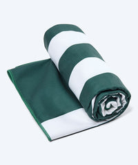 Watery microfiber towel (160 x 80 cm) - Eco Nebraska - Dust Green