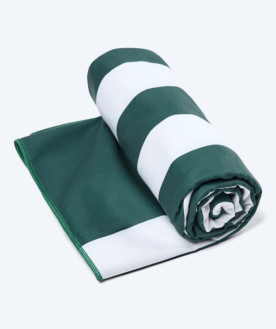 Watery microfiber towel (160 x 80 cm) - Eco Nebraska - Dust Green
