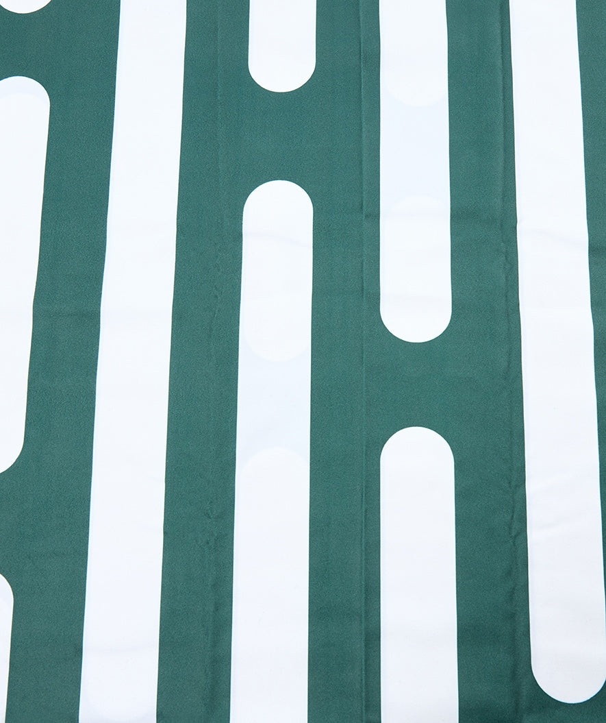 Watery microfiber towel - Eco Nebraska - Dust Green