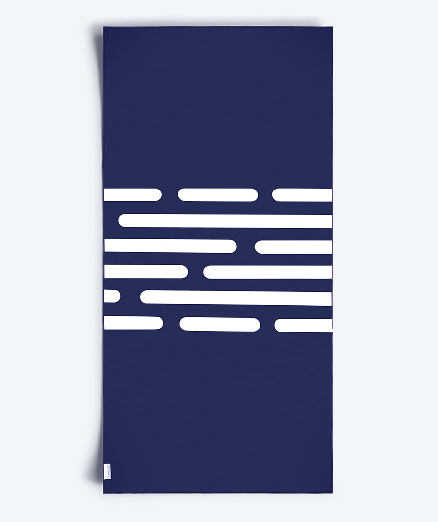 Watery microfiber towel (160 x 80 cm) - Eco Nebraska - Purple