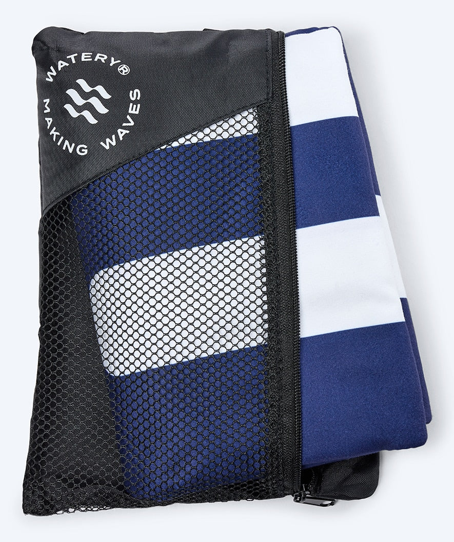 Watery microfiber towel - Eco Nebraska - Purple