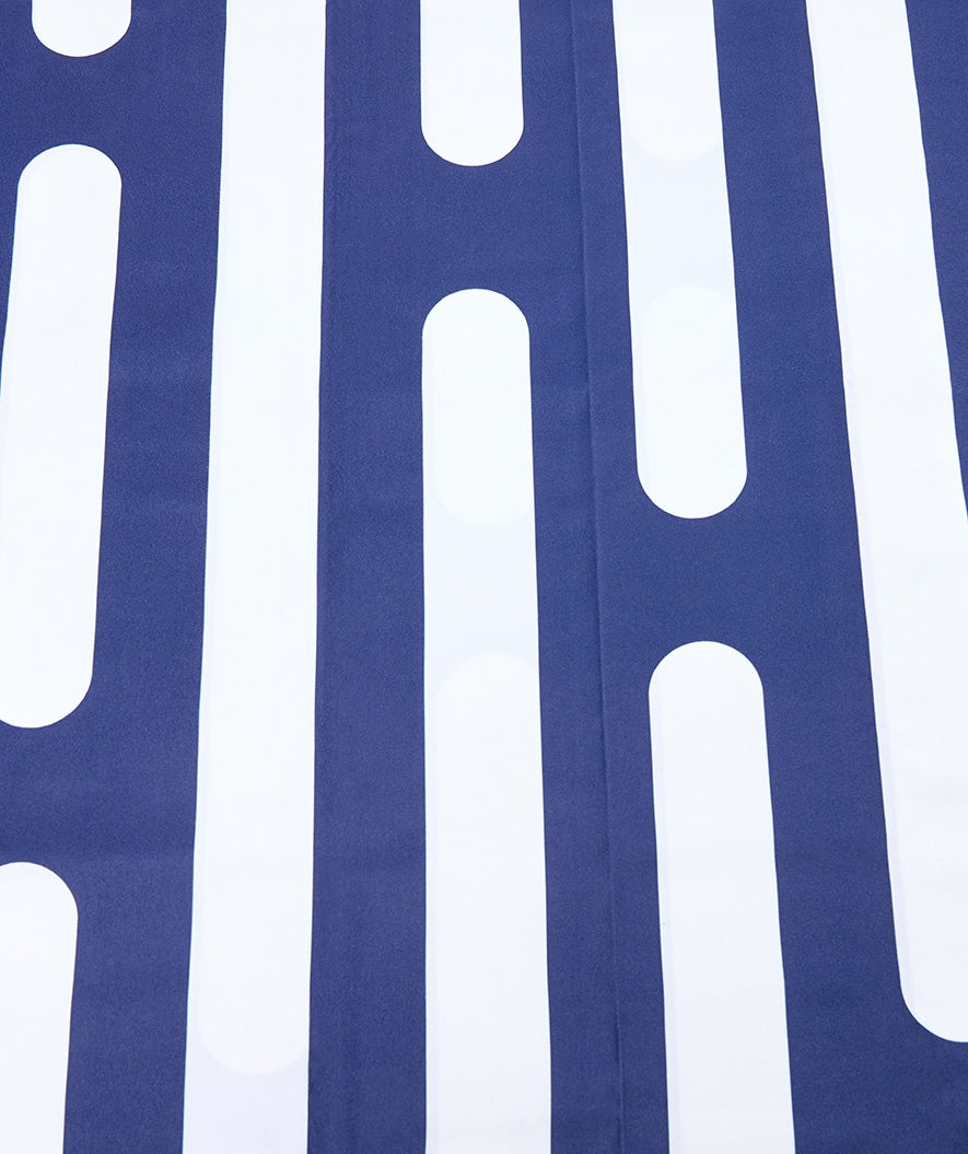 Watery microfiber towel - Eco Nebraska - Purple