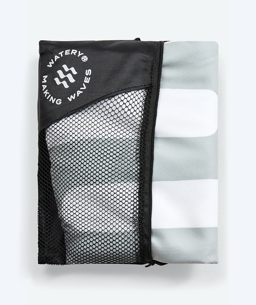 Watery microfiber towel (160 x 80 cm) - Eco Nebraska - Sand