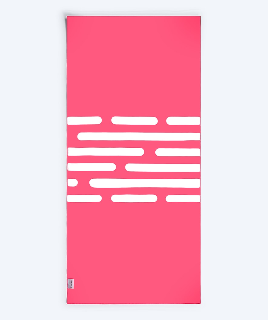 Watery microfiber towel (160 x 80 cm) - Eco Nebraska - Pinky
