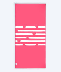 Watery microfiber towel (160 x 80 cm) - Eco Nebraska - Pinky