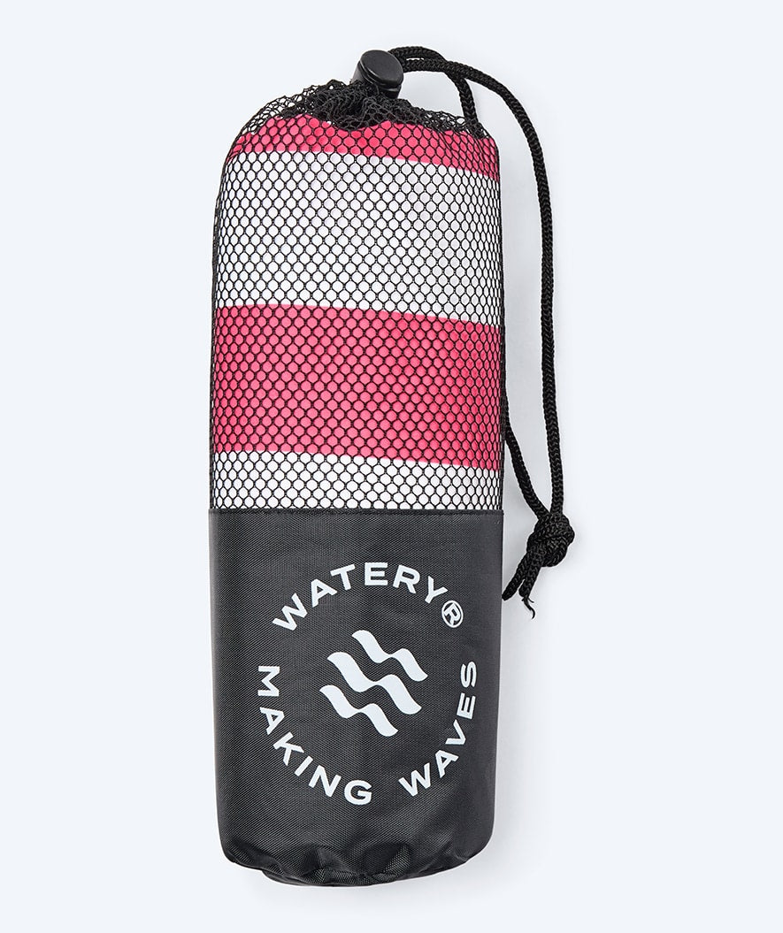 Watery microfiber towel (160 x 80 cm) - Eco Nebraska - Pinky