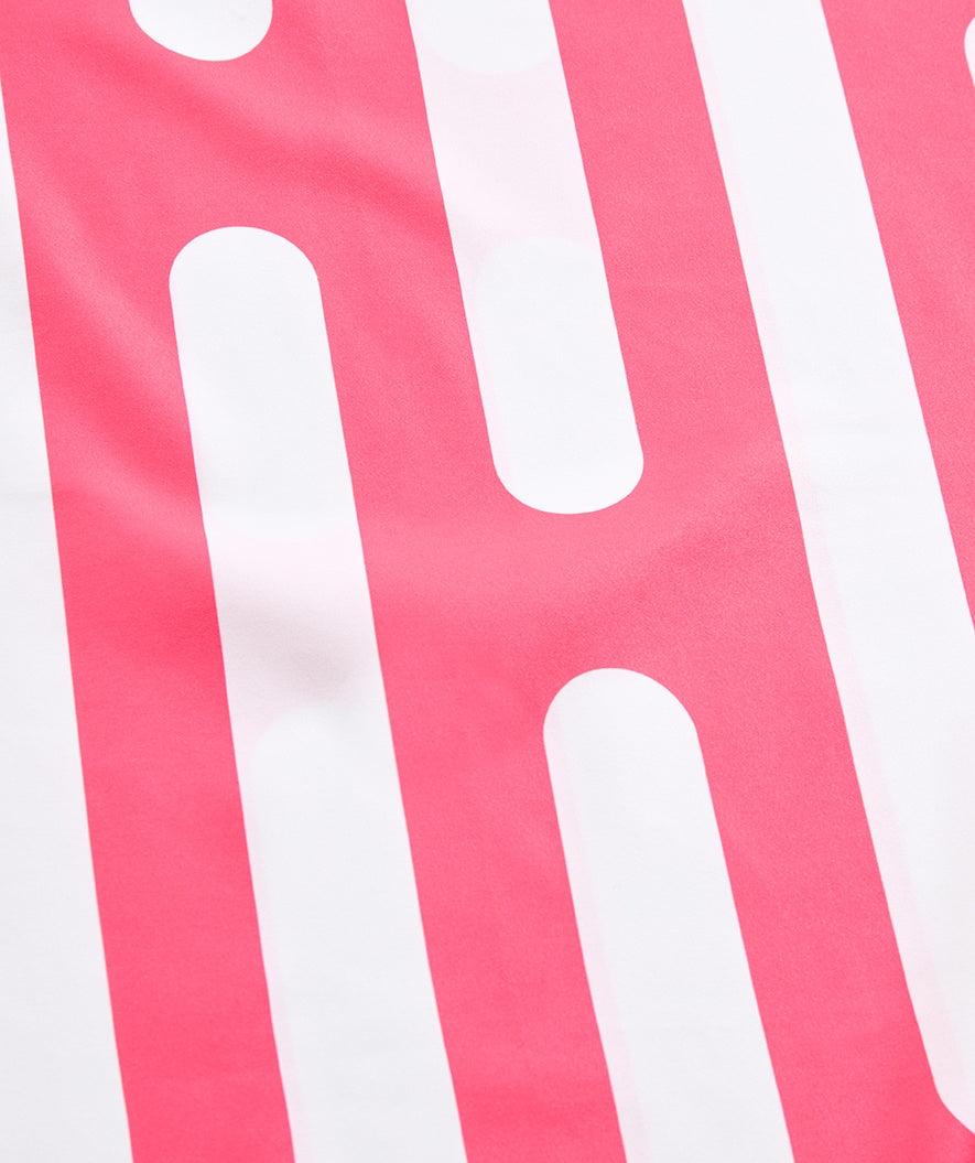 Watery microfiber towel - Eco Nebraska - Pinky