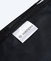 Watery microfiber towel (160 x 80 cm) - Eco Nebraska - Black