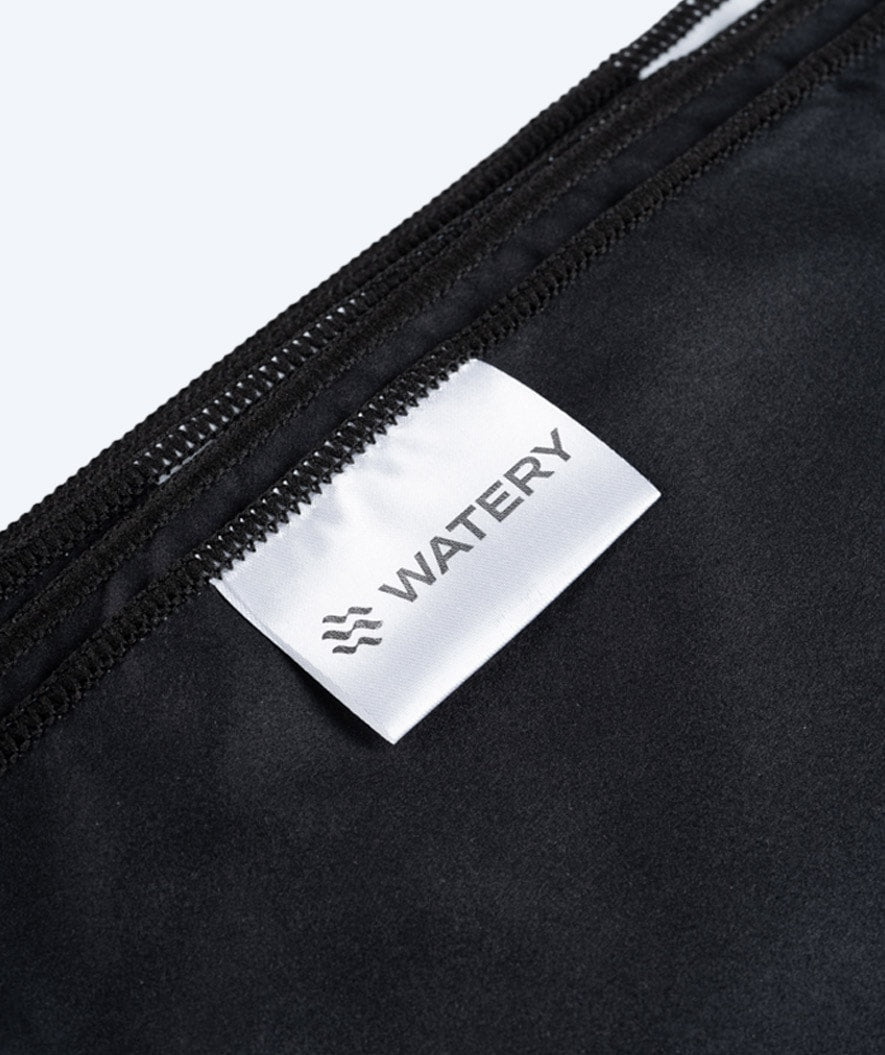 Watery microfiber towel (160 x 80 cm) - Eco Nebraska - Black