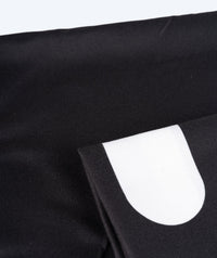 Watery microfiber towel (160 x 80 cm) - Eco Nebraska - Black