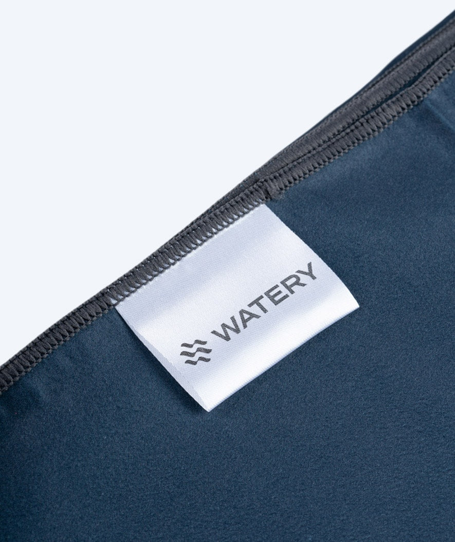 Watery microfiber towel (160 x 80 cm) - Eco Nebraska - Dark blue