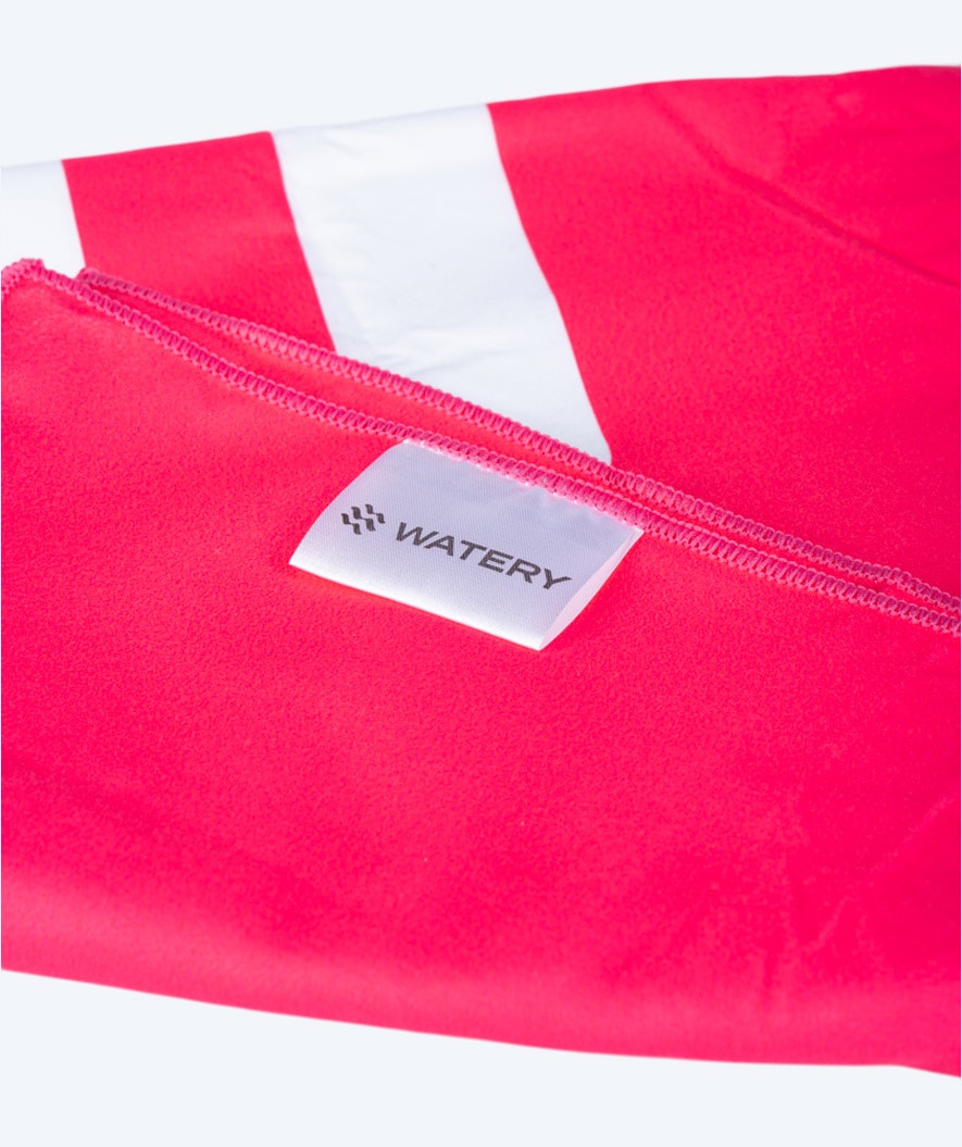 Watery microfiber towel - Eco Nebraska - Pinky