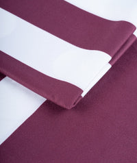 Watery microfiber towel - Eco Nebraska - Dust red