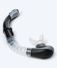 Watery snorkel for adults (from 15 years) - Nebula - Black