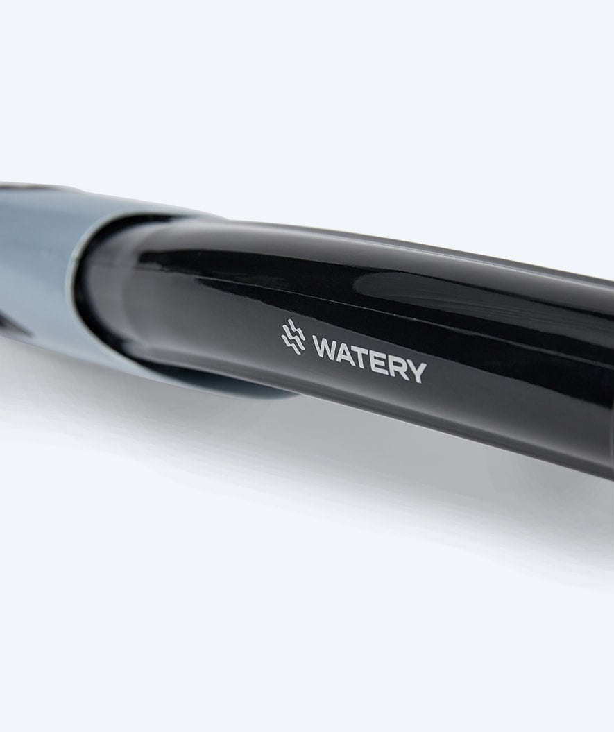 Watery Combo snorkel set for adults (from 15 years) - Nebula - Black