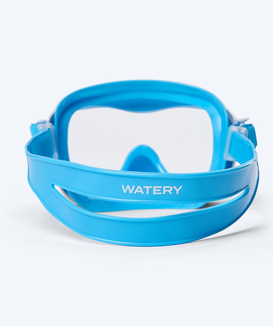 Watery snorkel set for junior (8-15) - Odine/Fleetwood - Blue/Blue