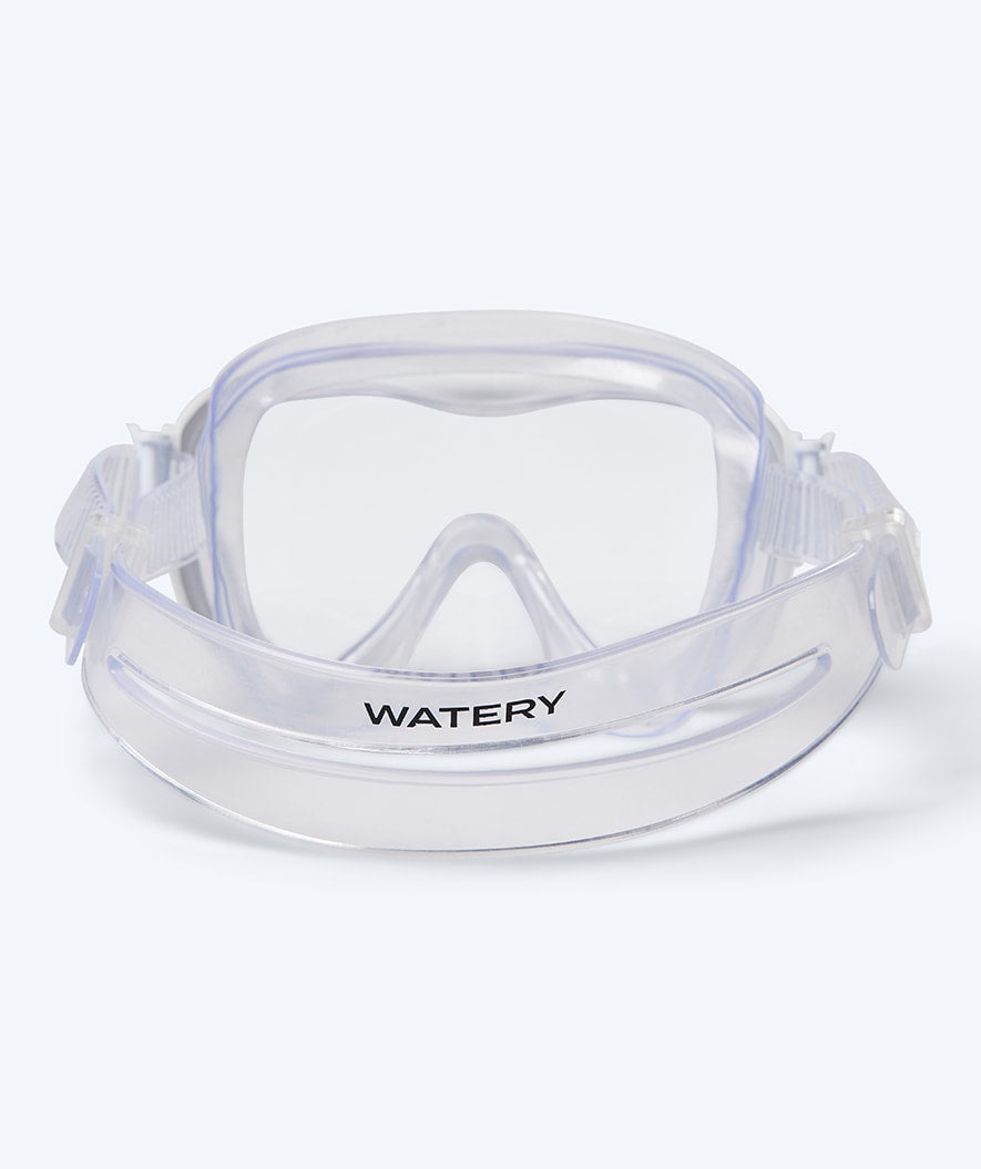 Watery Combo snorkel set for junior (8-15) - Odine - White