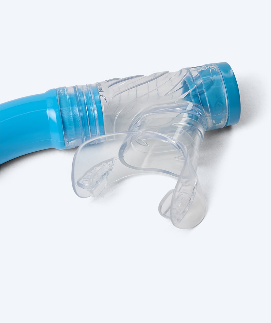 Watery snorkel set for junior (8-15) - Odine/Fleetwood - Blue/Blue