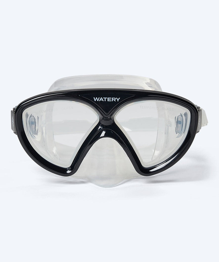 Watery snorkel set for junior (8-15) - Ohio/Fleetwood - Black/Pink