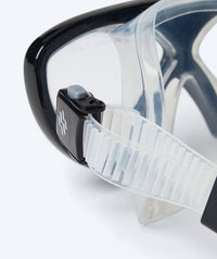 Watery diving mask for junior (8-15) - Ohio - Black
