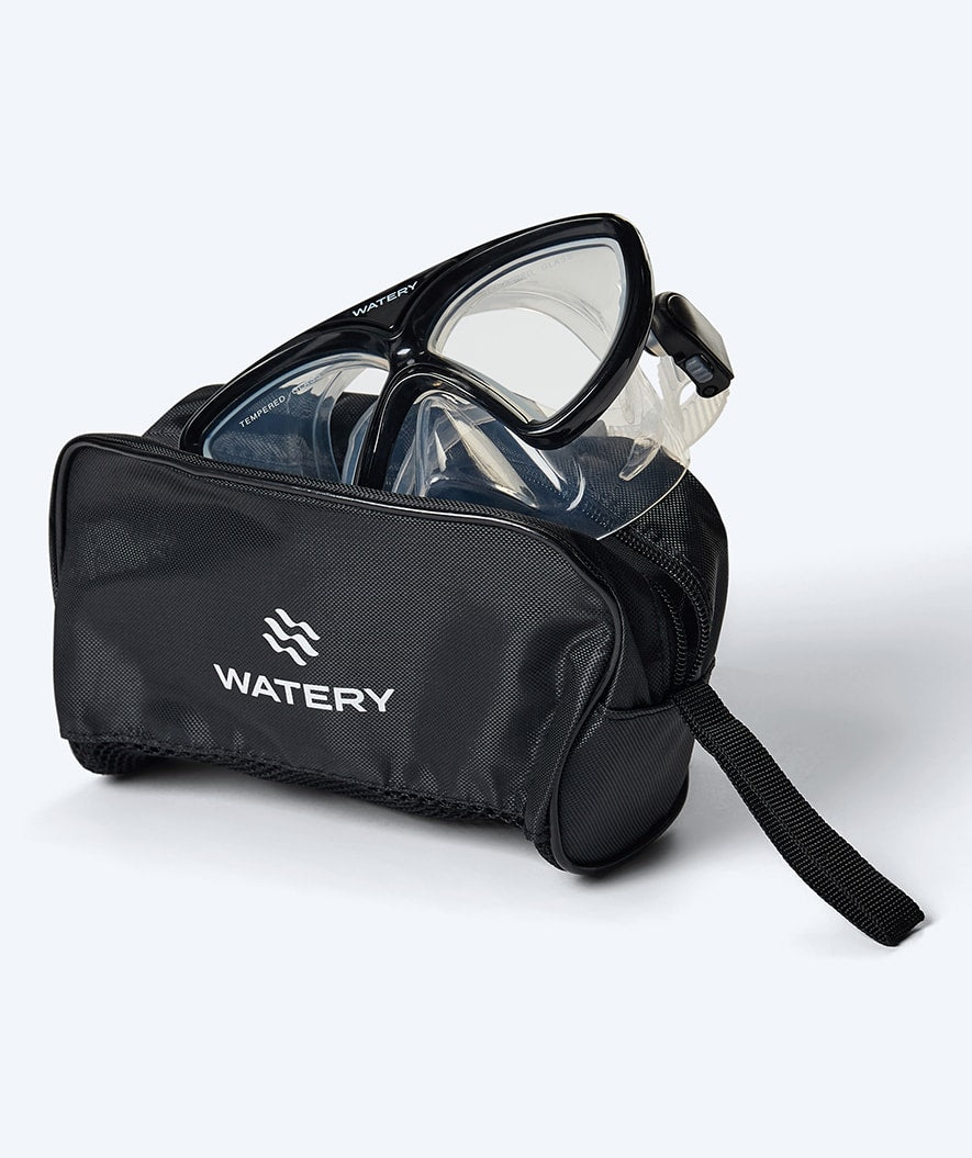Watery diving mask for junior (8-15) - Ohio - Black